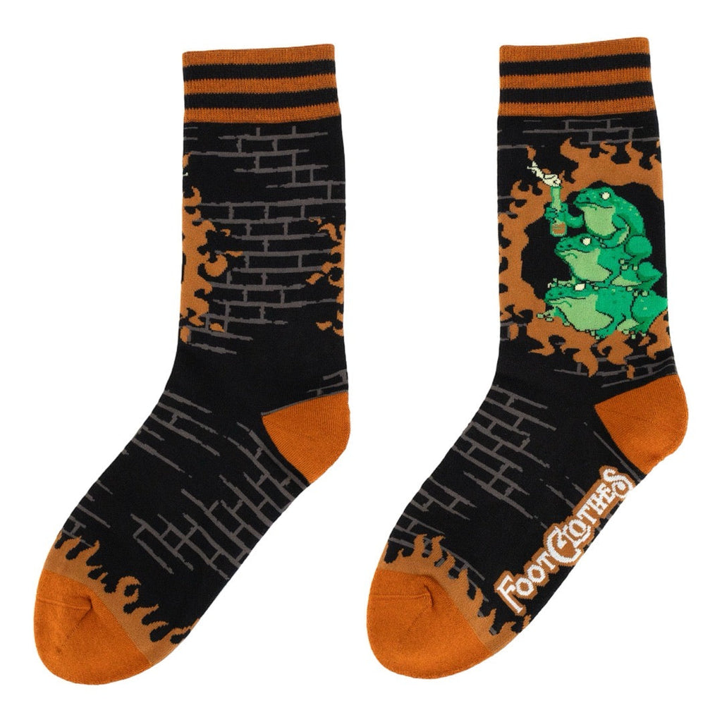 Frogs Against Fascism Crew Socks