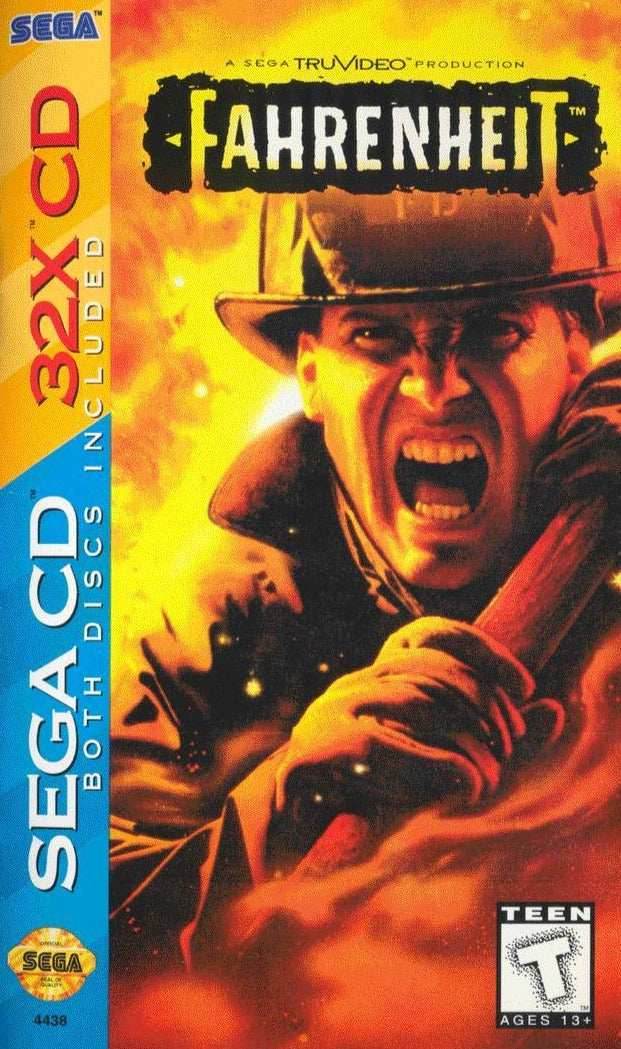 Fahrenheit (Sega CD) - Game Manual Only