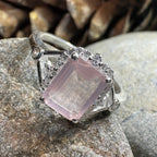 Tianna Rose Quartz Ring