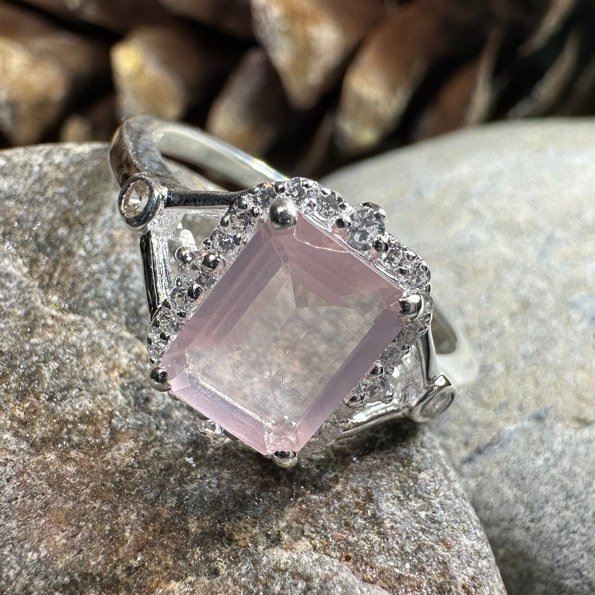 Tianna Rose Quartz Ring