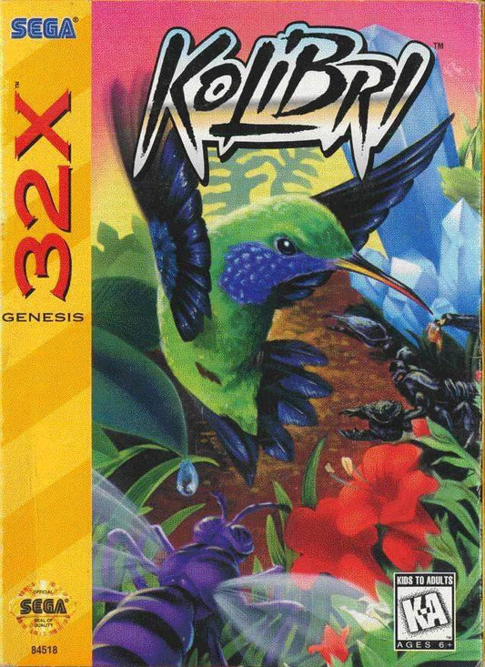 Kolibri 32X (Sega Genesis) - Game Manual Only