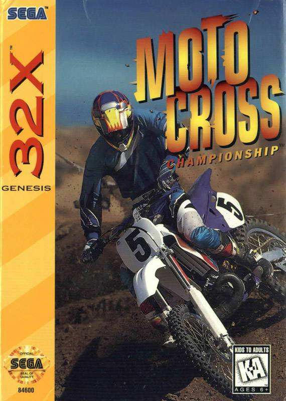 Motocross Championship 32X (Sega Genesis) - Game Manual Only