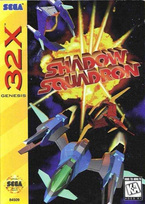 Shadow Squadron 32X (Sega Genesis) - Game Manual Only