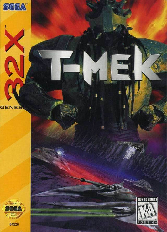 T-Mek 32X (Sega Genesis) - Game Manual Only