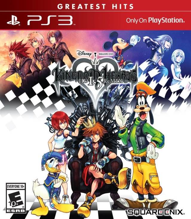 Kingdom Hearts HD 1.5 ReMix (Greatest Hits) (Playstation 3) - Game Manual Only