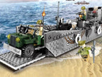 WWII - LCM3 Landing Boat With Jeep - Mil-Blox