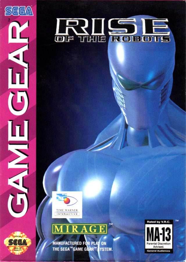 Rise of the Robots (Sega Game Gear) - Game Manual Only