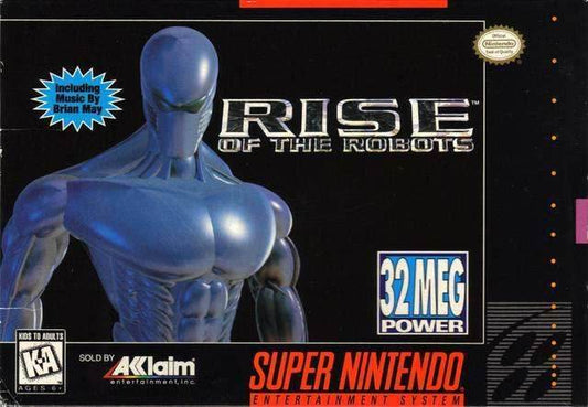 Rise of Robots (Super Nintendo) - Game Manual Only