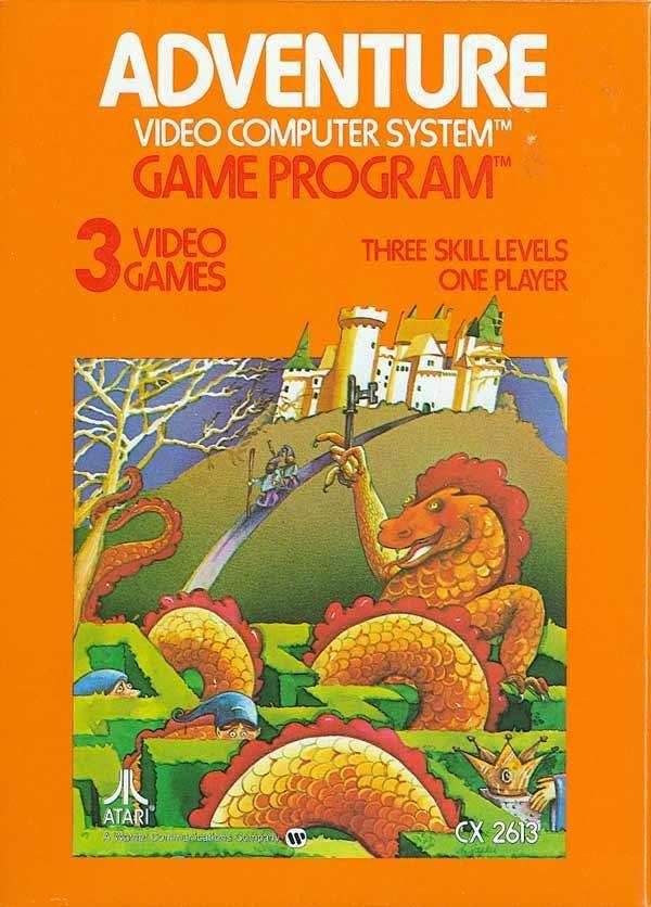 Adventure (Atari 2600) - Game Manual Only