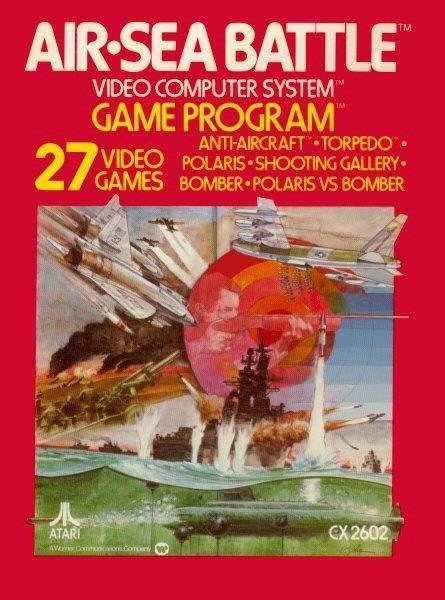Air-Sea Battle (Atari 2600) - Game Manual Only