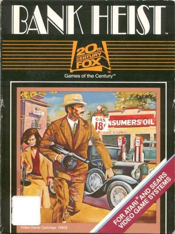 Bank Heist (Atari 2600) - Game Manual Only