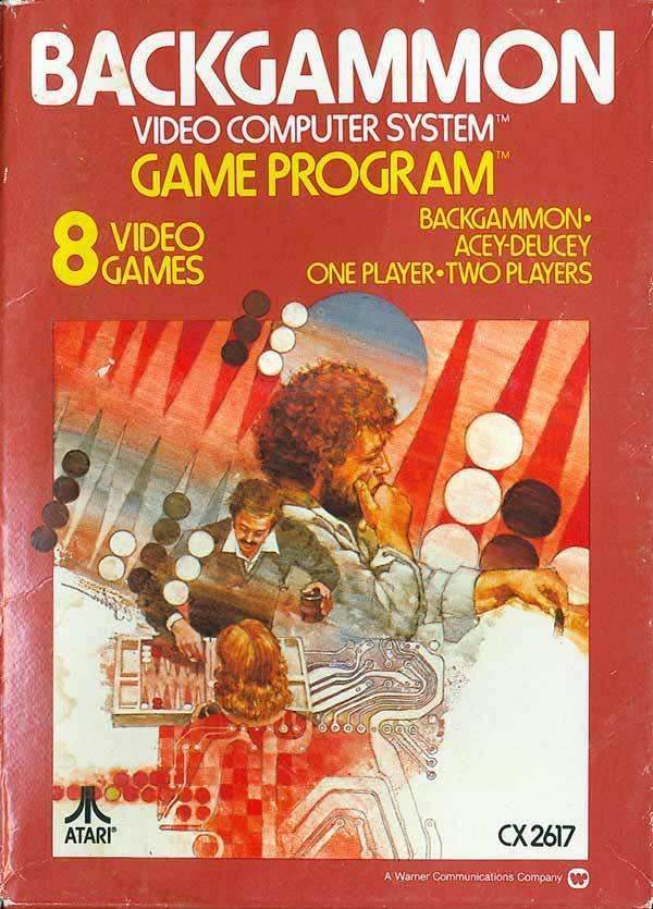 Backgammon (Atari 2600) - Game Manual Only