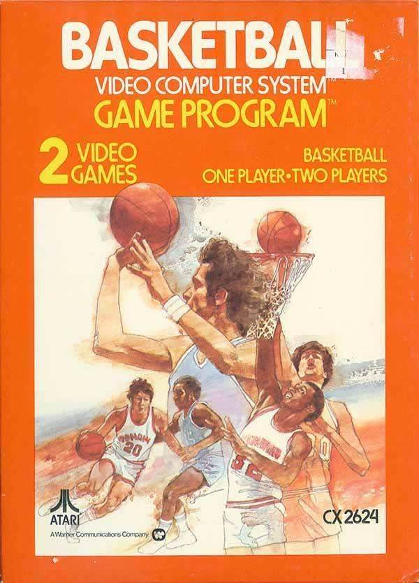 Telegames Basketball (Atari 2600) - Game Manual Only