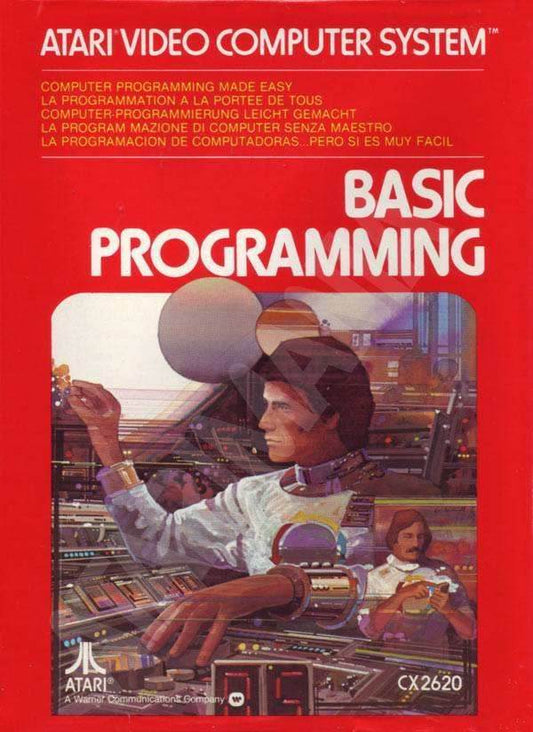 BASIC Programming (Atari 2600) - Game Manual Only