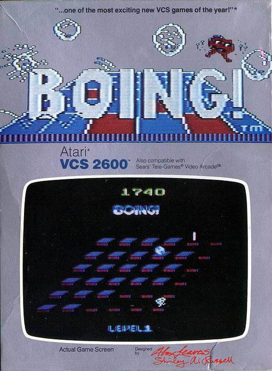 Boing! (Atari 2600) - Game Manual Only