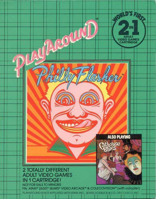 Philly Flasher/Cathouse Blues (Atari 2600) - Game Only