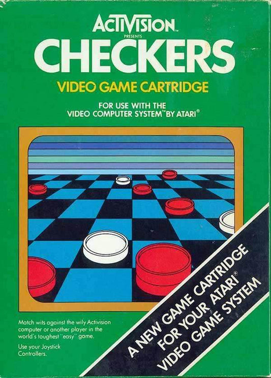 Checkers (Atari 2600) - Game Manual Only