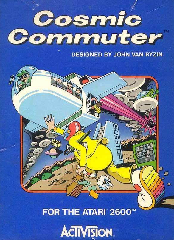 Cosmic Commuter (Atari 2600) - Game Manual Only