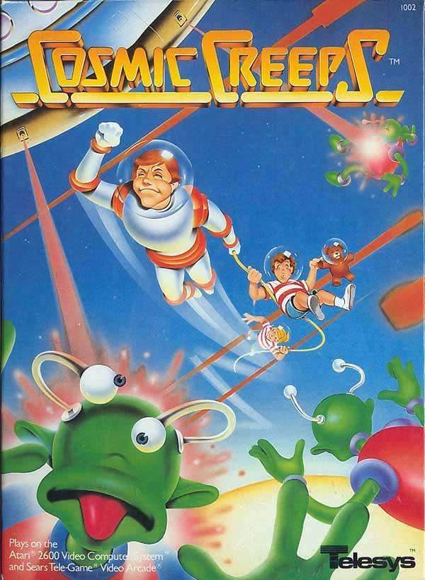 Cosmic Creeps (Atari 2600) - Game Manual Only