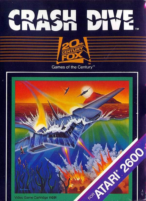 Crash Dive (Atari 2600) - Game Manual Only