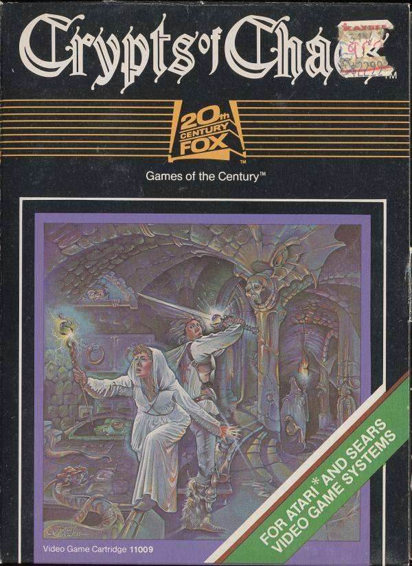 Crypts of Chaos (Atari 2600) - Game Manual Only