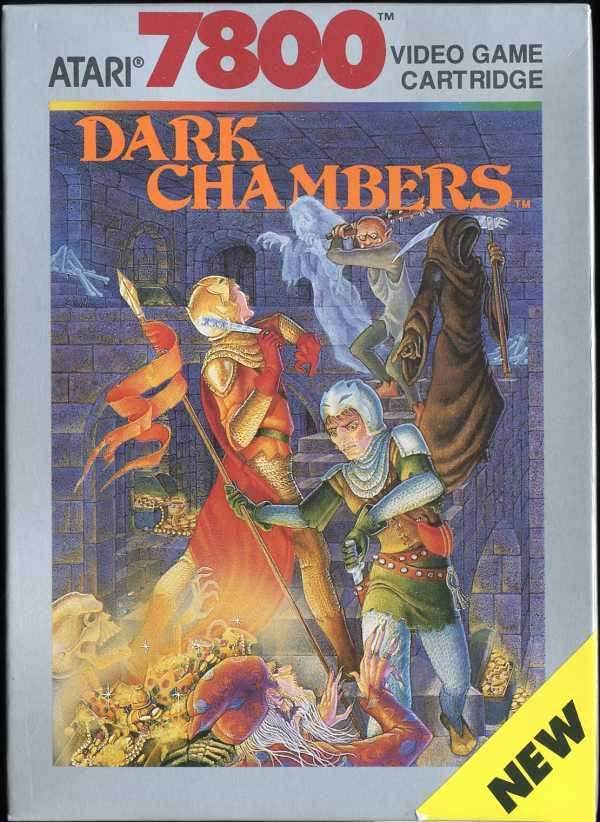 Dark Chambers (Atari 7800) - Game Manual Only