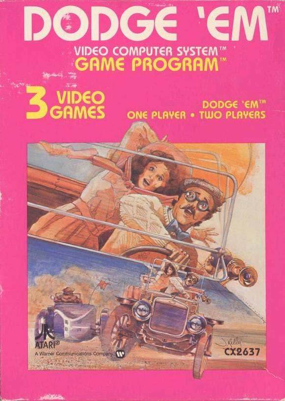 Dodger Cars (Atari 2600) - Game Manual Only