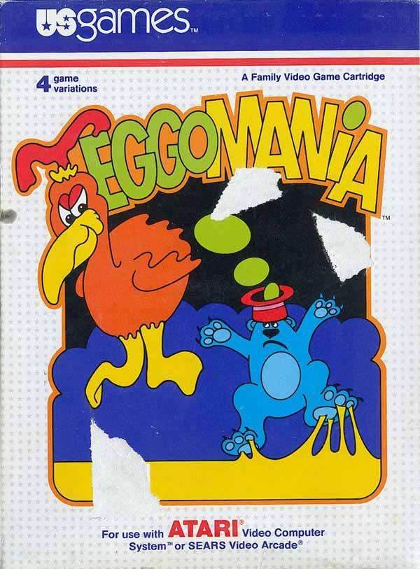 Eggomania (Atari 2600) - Game Manual Only