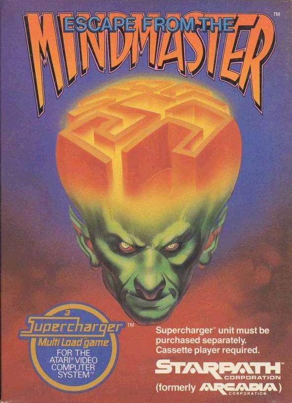 Escape From The Mindmaster (Atari 2600) - Game Manual Only