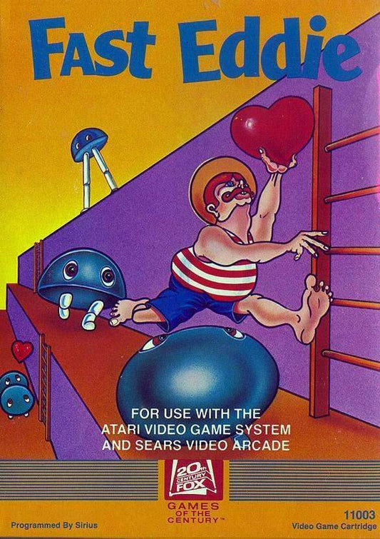 Fast Eddie (Atari 2600) - Game Manual Only