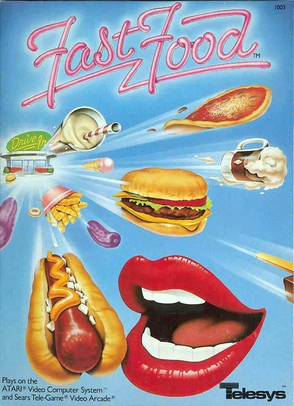 Fast Food (Atari 2600) - Game Manual Only
