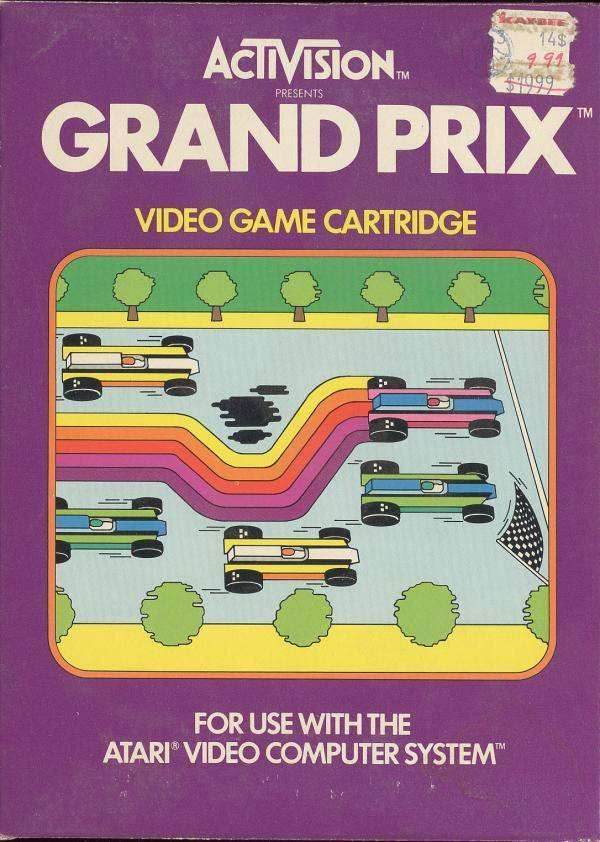 Grand Prix (Atari 2600) - Game Manual Only
