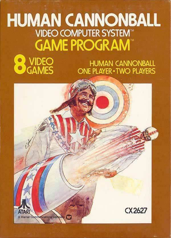 Human Cannonball (Atari 2600) - Game Manual Only