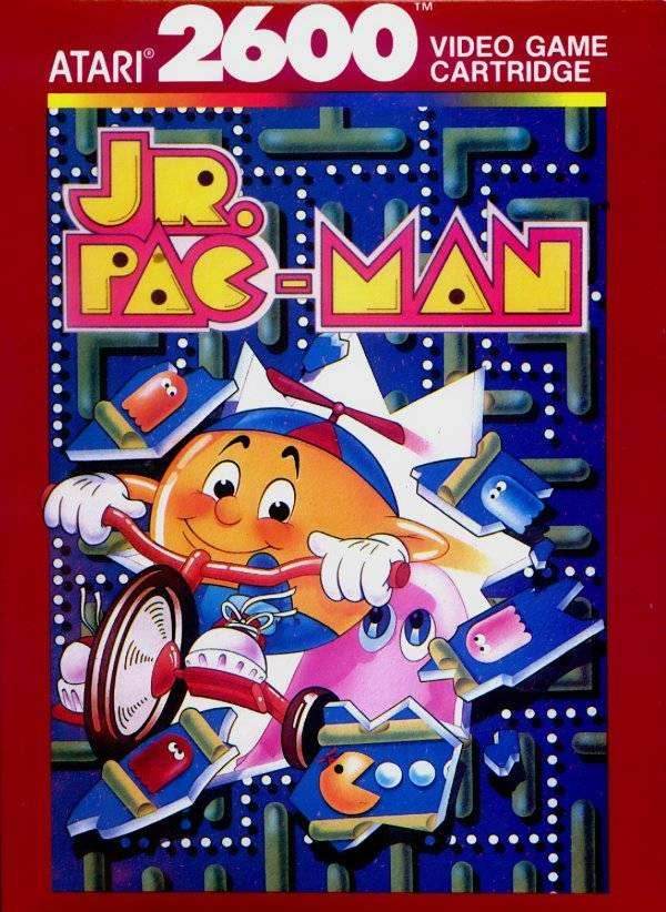Jr. Pac-Man (Atari 2600) - Game Manual Only