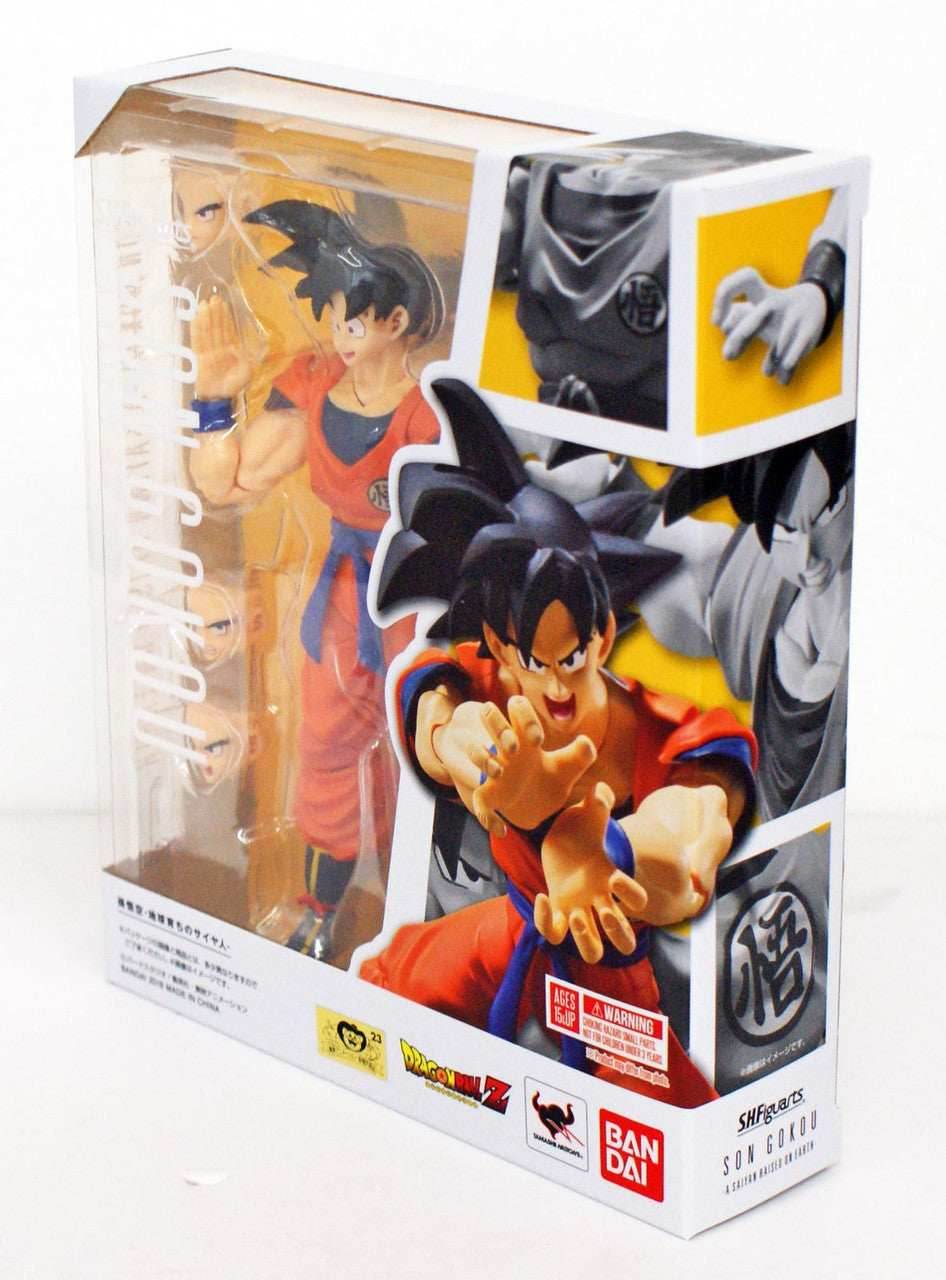 S.H. Figuarts Son Goku -A Saiyan Raised on Earth- Figure Dragon Ball Z - 