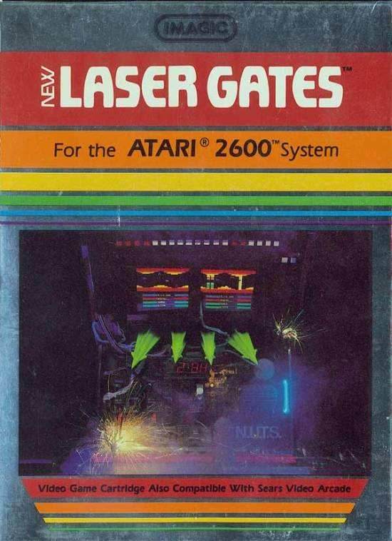 Laser Gates (Atari 2600) - Game Manual Only