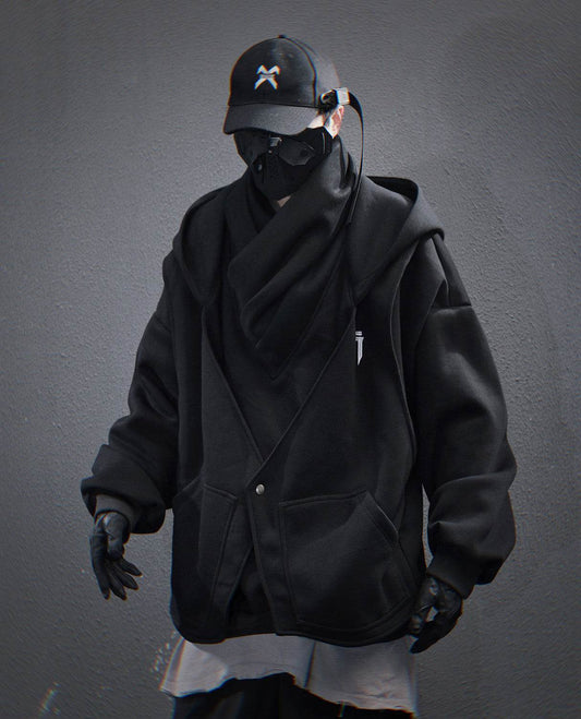 HiH57 Black Assassin Hoodie - M