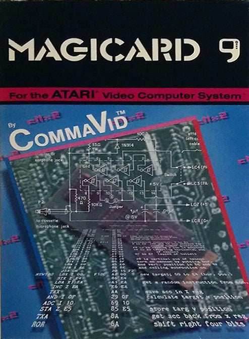 Magicard (Atari 2600) - Game Manual Only