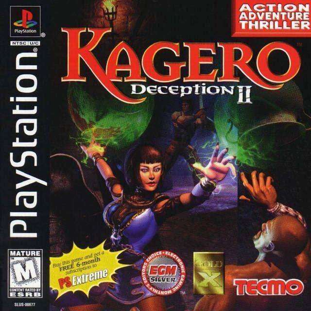 Kagero Deception II (Playstation) - Game Manual Only