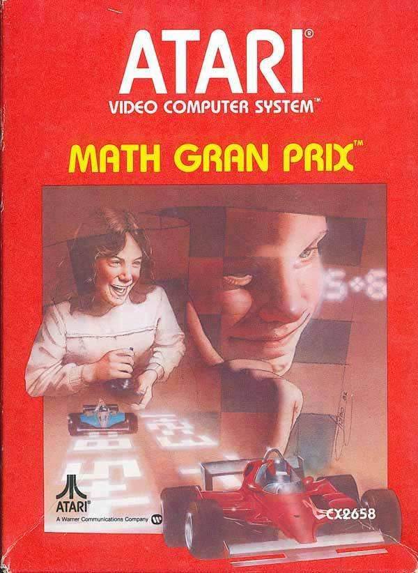Math Gran Prix (Atari 2600) - Game Manual Only