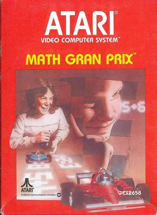 Math Gran Prix (Atari 2600) - Game Manual Only