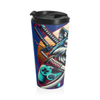 XP Wolf Gamer Stainless Steel Travel Mug