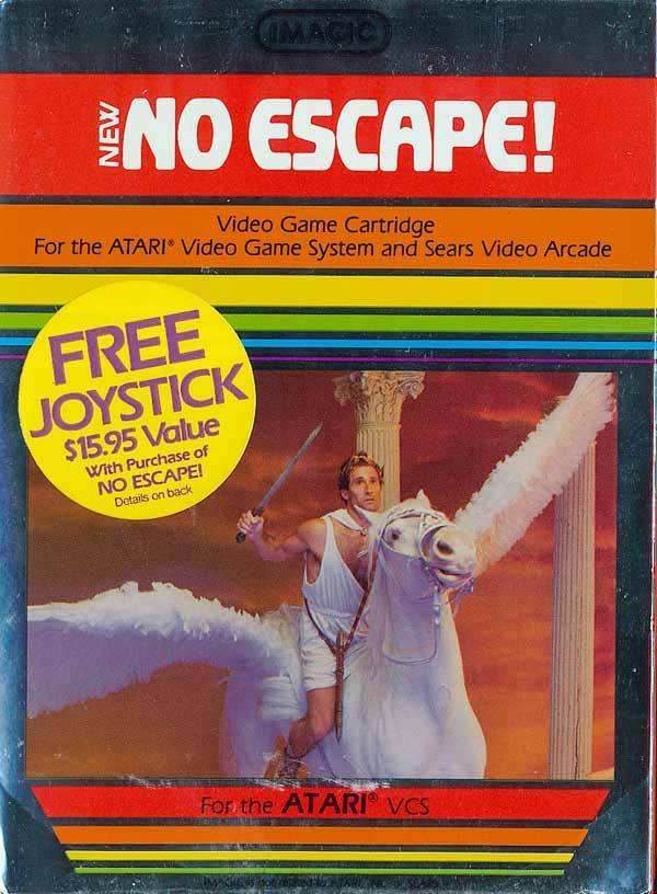 No Escape! (Atari 2600) - Game Manual Only