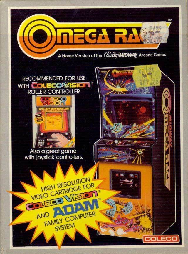 Omega Race (Colecovision) - Game Manual Only