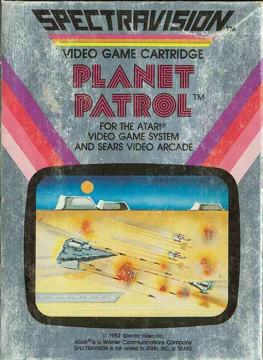 Planet Patrol (Atari 2600) - Game Manual Only