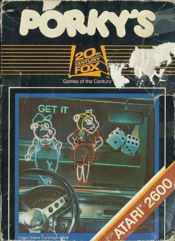 Porky's (Atari 2600) - Game Manual Only