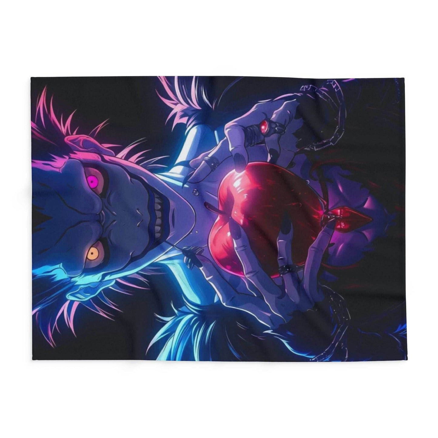 Dn Chilling Cozy Arctic Fleece Blanket, Anime Throw, Gothic Decor, Gifts for Fans, Horror Blanket, Home Comforts - 30'' × 40''