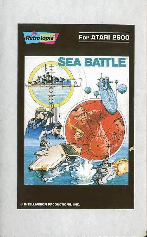 Sea Battle (Atari 2600) - Game Manual Only