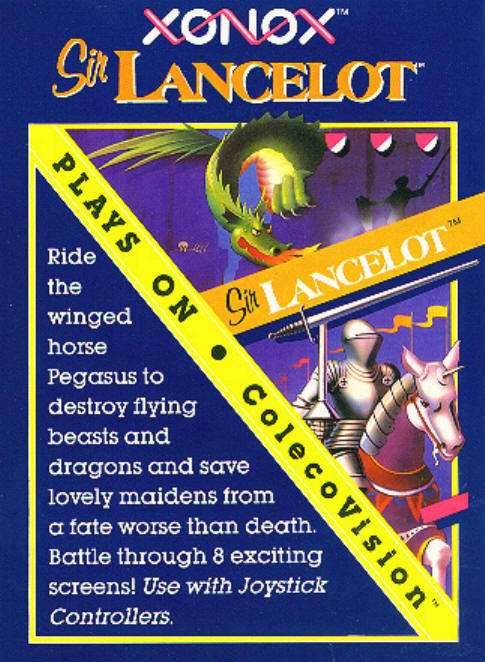 Sir Lancelot (Colecovision) - Game Manual Only