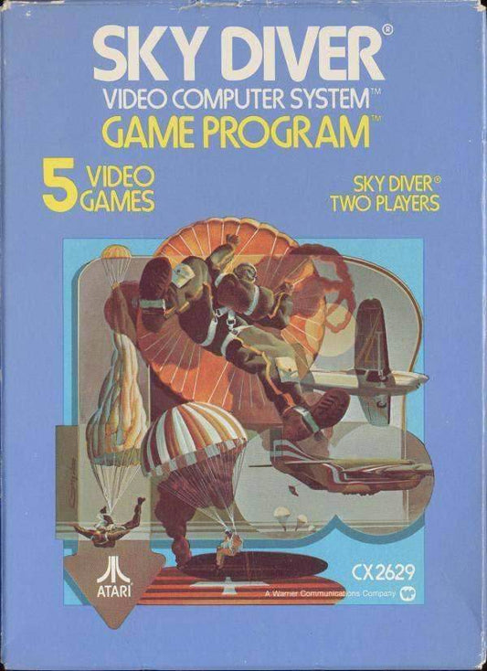 Sky Diver (Atari 2600) - Game Manual Only